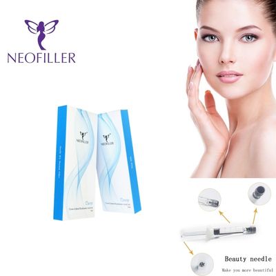 लंबे समय तक चलने वाले चेहरे के सुधार के लिए Neofiller 24mg/ml Hyaluronic Acid Dermal Filler