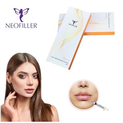नियोफिलर 1ml 2ml फेस नाइस लिप एग्जेंटेशन हाइलूरोनिक डर्मल फिलर 24mg/Ml