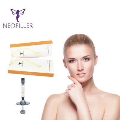 चेहरे के एंटी एजिंग के लिए 24mg/ml क्रॉस लिंक्ड हाइलूरोनिक एसिड इंजेक्शन