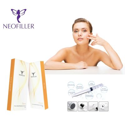 चेहरे के एंटी एजिंग के लिए 24mg/ml क्रॉस लिंक्ड हाइलूरोनिक एसिड इंजेक्शन