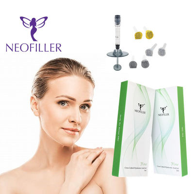 24mg/ml प्राकृतिक चेहरे के सुधार के लिए Hyaluronic Acid Dermal Filler