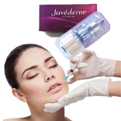 2 मिलीलीटर होंठ वृद्धि चेहरे Juvederm Hyaluronic एसिड त्वचा भराव