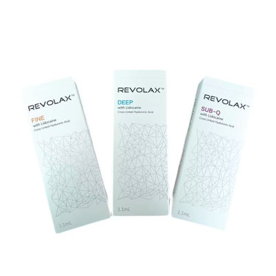 6-12 महीने के लिए Revolax Dermal Filler Hyaluronic Acid प्रभाव एक प्राकृतिक और युवा उपस्थिति के लिए रहस्य