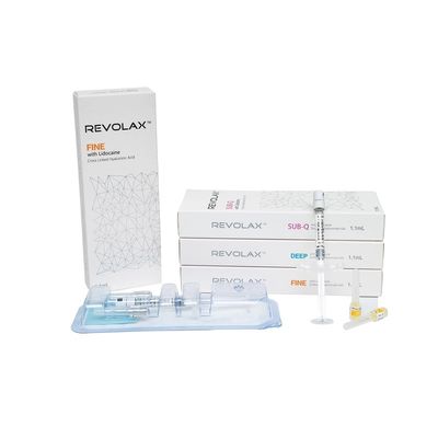 Revolax 1.1ml क्रॉस लिंक्ड हाइलूरोनिक एसिड डर्मल फिलर