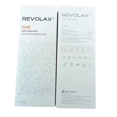 6-12 महीने अवधि प्रभाव प्राकृतिक और ताज़ा उपस्थिति के लिए Revolax Dermal Filler