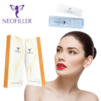चिकनी युवा त्वचा Hyaluronic एसिड त्वचा भराव चेहरे इंजेक्शन इंजेक्शन योग्य जेल झुर्रियों को कम करने का उपचार