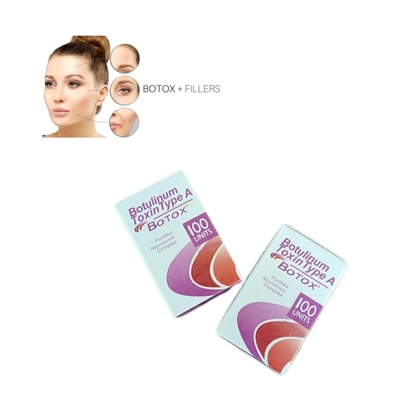 झुर्रियों को कम करने के लिए एंटी रिंकल बोटोक्स 100U/वाइल पाउडर