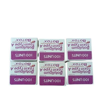 बोटुलिनम विषाक्तता प्रकार ए विरोधी झुर्रियों इंजेक्शन 100U शीशी संयुक्त राज्य अमेरिका