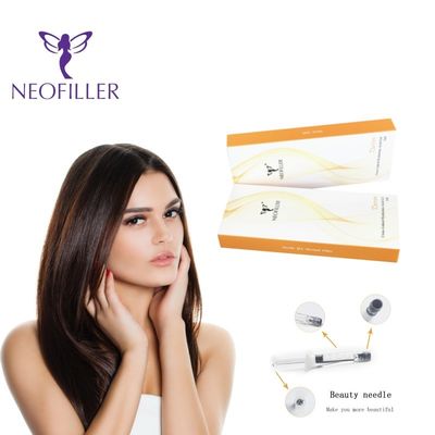 Neofiller 24mg-ml Hyaluronic Acid Dermal Filler इंजेक्शन योग्य जेल झुर्रियों को कम करने के लिए चेहरे को बढ़ाने के लिए