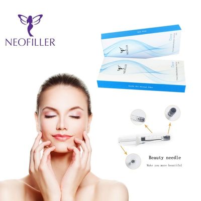 क्रॉस-लिंकिंग हाइलूरोनिक एसिड डर्मल फिलर 1ml-20ml इंजेक्शन योग्य जेल फेशियल रिंकल रिडक्शन इम्प्रूवमेंट