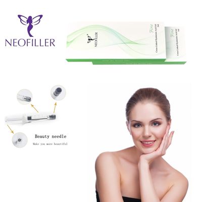 कमरे के तापमान पर भंडारण Hyaluronic Acid Dermal Filler इंजेक्शन योग्य जेल लंबे समय तक चलने वाली युवा उपस्थिति चेहरे का विस्तार