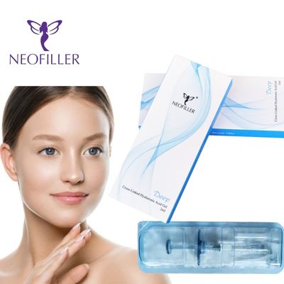 Neofiller Deep Hyaluronic Acid Dermal Filler with 24mg/ml 9-12 महीने तक एकाग्रता हाइपोडर्मिक इंजेक्शन के माध्यम से दीर्घायु