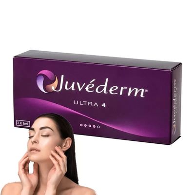 Juvederm Dermal Filler Injectable Gel with Cross-Linked Hyaluronic Acid for 6-9 Months 2ml सिरिंज में 2 से 9 महीने की अवधि के लिए