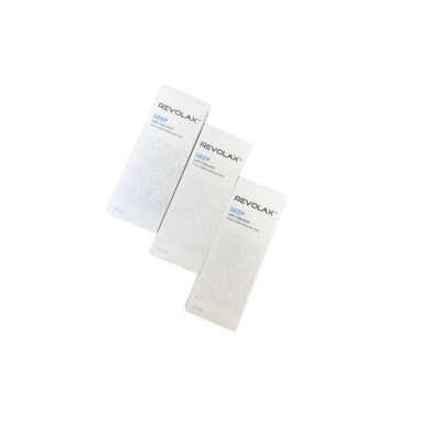 6-12 महीने की अवधि और 2 साल की शेल्फ लाइफ के लिए सिरिंज पैकेजिंग के साथ Revolax डर्मल फिलर