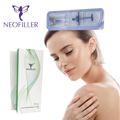 24mg-ml Hyaluronic Acid Dermal Filler इंजेक्शन योग्य जेल चेहरे की झुर्रियों को कम करना 9-12 महीने दीर्घायु कमरे के तापमान पर भंडारण