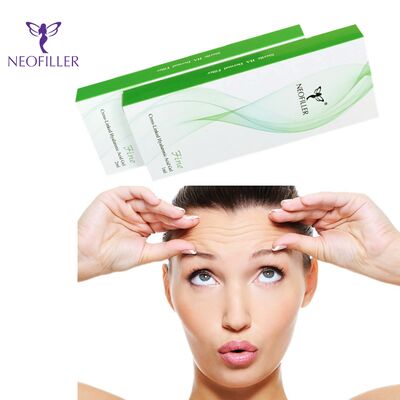 24mg-ml Hyaluronic Acid Dermal Filler इंजेक्शन योग्य जेल चेहरे की झुर्रियों को कम करना 9-12 महीने दीर्घायु कमरे के तापमान पर भंडारण