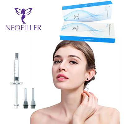 पारदर्शी 24mg-ml Hyaluronic Acid Dermal Filler इंजेक्शन योग्य जेल 9-12 महीने दीर्घायु चेहरे का इंजेक्शन