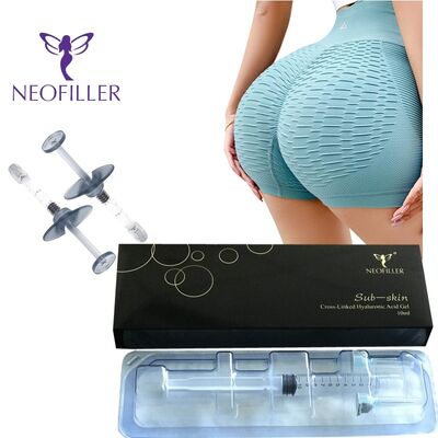 Neofiller 24mg-ml Hyaluronic Acid Dermal Filler पारदर्शी इंजेक्शन योग्य जेल 9-12 महीने दीर्घायु चेहरे का नवीनीकरण