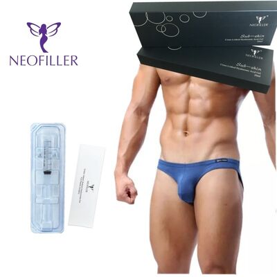 Neofiller 24mg-ml Hyaluronic Acid Dermal Filler पारदर्शी इंजेक्शन योग्य जेल 9-12 महीने दीर्घायु चेहरे का नवीनीकरण
