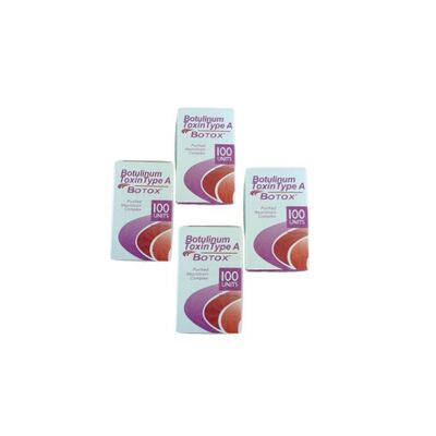 एंटी रिंकल बोटॉक्स 100u/vial बोटुलिनम टॉक्सिन टाइप ए पाउडर फॉर्मूलेशन में 2 साल की शेल्फ लाइफ के साथ
