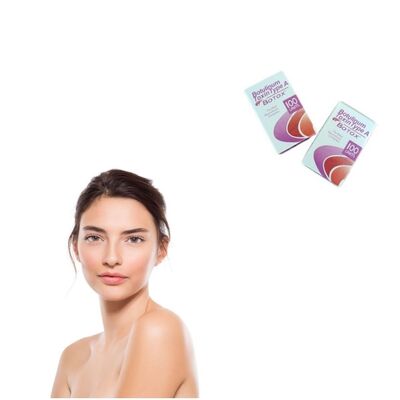 क्लीनिकल झुर्रियों को कम करने के लिए पाउडर फॉर्मूलेशन के साथ 100U/ फ्लास्क एंटी झुर्रियां इंजेक्शन