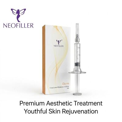 6-8 महीने विस्तारित अवधि Hyaluronic Acid Dermal Filler जैव संगत इंजेक्शन योग्य जेल 1ml सिरिंज फेशियल रिजुवेनेशन