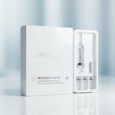 एंटी-एजिंग Revolax Dermal Filler Deep Sub-q प्राकृतिक त्वचा चिकनाई और वॉल्यूम वृद्धि के लिए ठीक इंजेक्शन योग्य उत्पाद OEM