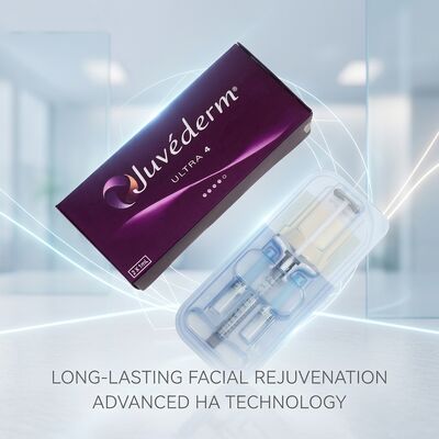 जेल फॉर्मूलेशन Juvederm Dermal Filler 2 गुना 1ml वॉल्यूम हाइपोडर्मिक इंजेक्शन गहराई चिकित्सा सौंदर्य प्रसाधन अनुप्रयोगों के लिए उपयुक्त