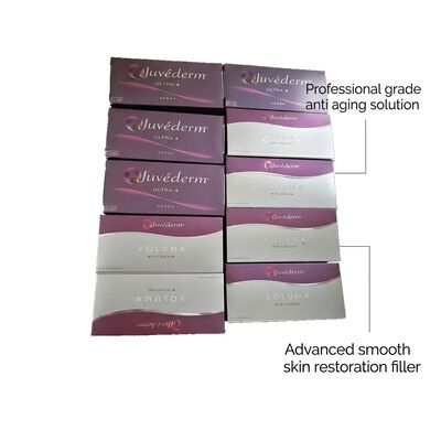 सिरिंज की मात्रा 1ml सिरिंज Juvederm Dermal Filler सुरक्षा प्रदान करता है अवधि 9 से 12 महीने त्वचा कायाकल्प के लिए आदर्श