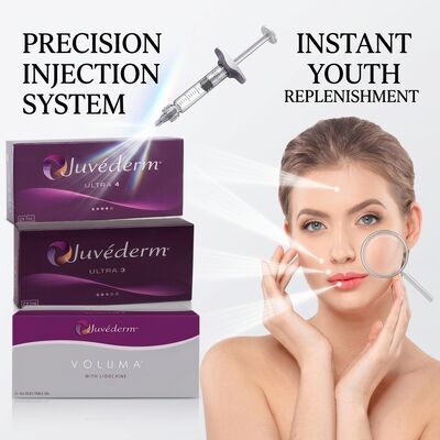 Juvederm अल्ट्रा 4 नाक भराव गैर सर्जिकल नाक पुनर्नवीनीकरण नाक के लिए Hyaluronic एसिड त्वचा भराव