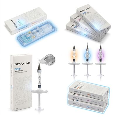 Revolax Fine Forehead Filler Monophasic Hyaluronic Acid Dermal Filler 1.1ml माथे की रेखा सुधार के लिए