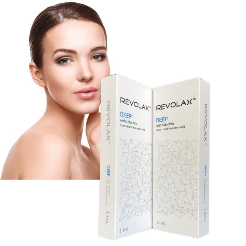 Revolax Dermal Filler के साथ चेहरे का नवीनीकरण 6-12 महीने प्रभाव की अवधि Hyaluronic एसिड
