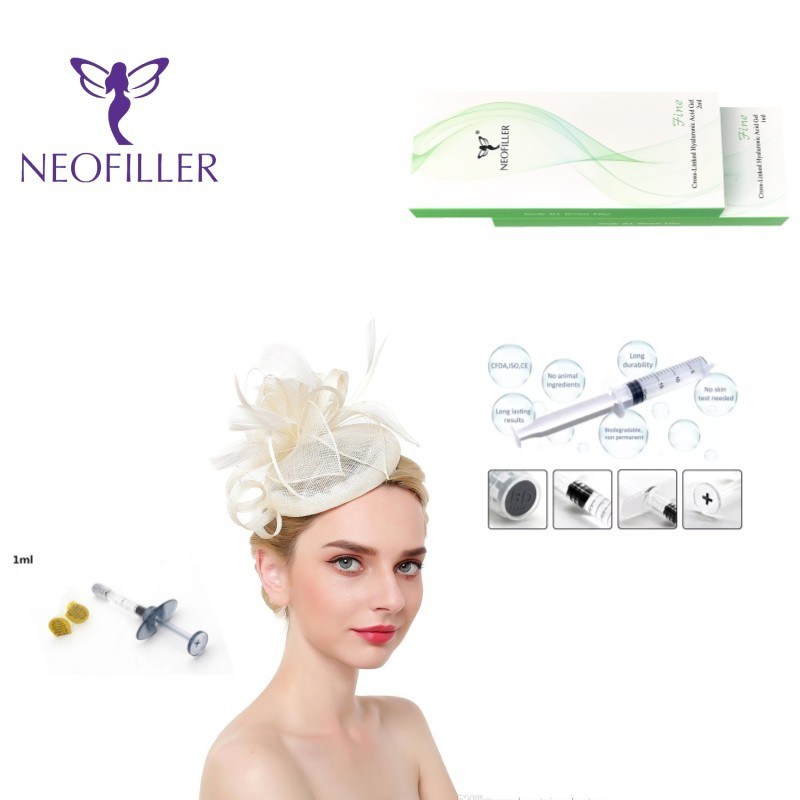 कमरे के तापमान पर भंडारण Hyaluronic Acid Dermal Filler इंजेक्शन योग्य जेल लंबे समय तक चलने वाली युवा उपस्थिति चेहरे का विस्तार
