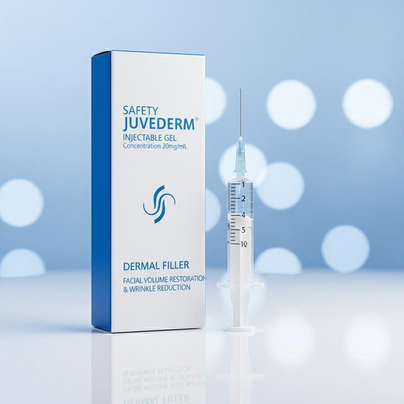 सुरक्षा Juvederm इंजेक्शन योग्य जेल एकाग्रता 20mg Ml इंजेक्शन योग्य त्वचा भराव चेहरे के वॉल्यूम को बहाल करने और झुर्रियों को कम करने के लिए