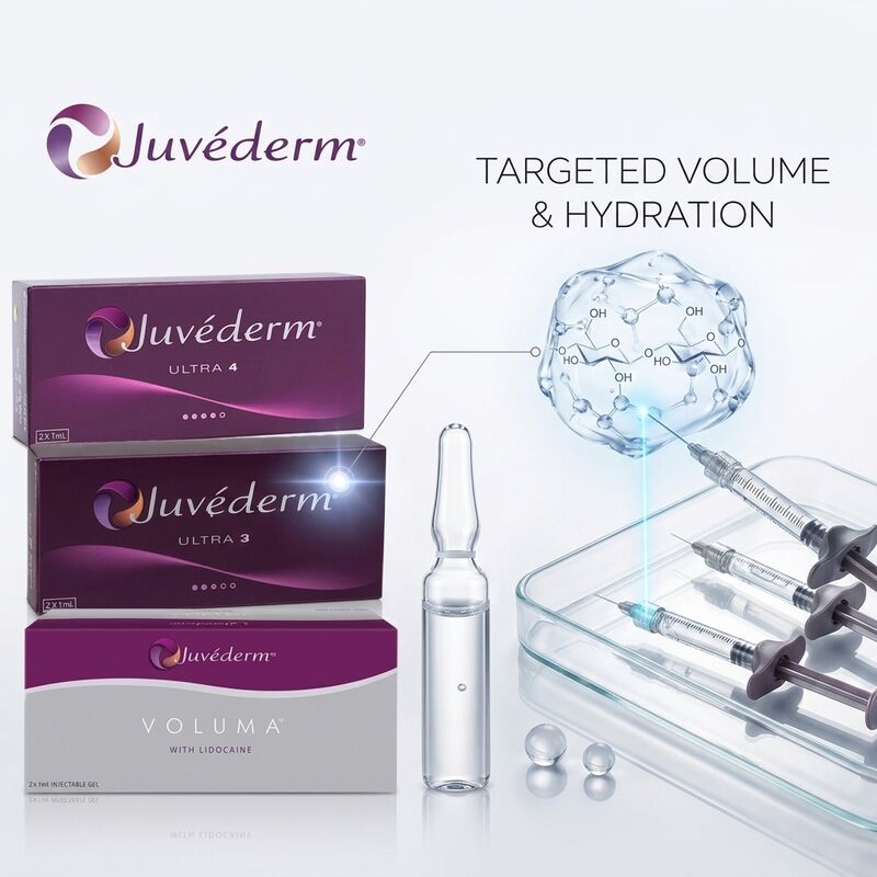Juvederm अल्ट्रा 4 नाक भराव गैर सर्जिकल नाक पुनर्नवीनीकरण नाक के लिए Hyaluronic एसिड त्वचा भराव